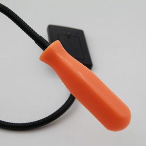 Espejo de inspección para vehículo, marco cuadrado flexible, tipo muleta, Marco de espejo de 50x80mm - Product Image 6