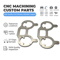 Pièces usinées CNC sur mesure pour prototypes rapides, pièces de tournage et de fraisage de précision en acier inoxydable, aluminium et laiton