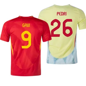 2024 2025 football jersey national team uniform 23 24 Canales Ansu Fati Spanish Koke Asnsio Asla Pedri Morata Gavi men T shirt