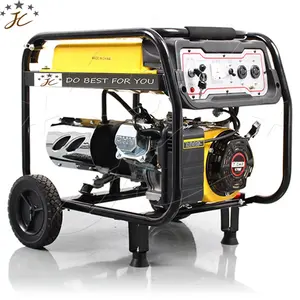 China JC 3kw 3000 watt small copper petrol silent portable generators with price gasoline generator