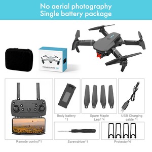 Dron E88 con WiFi FPV RC, Dron con cámara Dual Pro 4K HD, control remoto gran angular, vídeo para interiores, plegable, E88 Pro - Product Image 3
