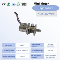 Motor Robótico para Articulaciones de Dedos, Mini Motor Paso a Paso con Engranajes de 10 mm, 5 V, Micro Actuador de Alta Precisión para Mano Humanoide Biónica