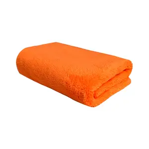 Super Absorbent Long/short Pile Microfiber Towel 400gsm Edgeless Microfiber Cleaning Cloth For Car Wash/cleaning