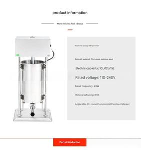 Machine <span class=keywords><strong>à</strong></span> farcir les saucisses sous vide pour équipement professionnel de fabrication de saucisses - Product Image 2
