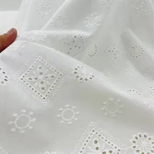 cotton african lace fabric for clothes women dress for party and wedding