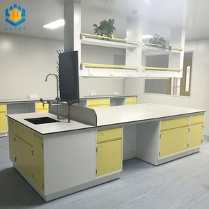 Bán Hot Vật Lý Phòng Thí Nghiệm Bảng Bàn Làm Việc Trung Tâm Bảng Với Dưới Kệ - Product Image 2