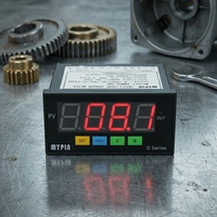 Tachymètre à 6 chiffres MYPIN FA8-6NN2B à montage sur panneau, 0,01 Hz à 8 kHz, RS232 Modbus RTU