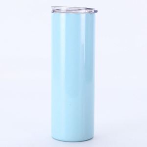 20oz Vacuum Insulated Straight Tumbler Rainbow <b>Paint</b> Coating 600ml Skinny Stainless Steel Coffee Mug - Product Image 1
