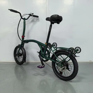 Bicicleta Dobrável Ultra Leve de 16 Polegadas, Famosa na Internet, com 7 Velocidades e Freio a Disco Duplo - Product Image 6