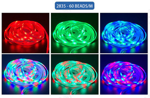 Cho ul được liệt kê BTF-LIGHTING DC12V 24V fcob <span class=keywords><strong>RGB</strong></span> ws2811 IC 864 <span class=keywords><strong>LED</strong></span> ip30 IP66 linh hoạt kỹ thuật số COB địa chỉ rgbic ánh sáng ánh sáng - Product Image 2