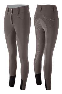 여성용 풀 시트 실리콘 승마 바지 마술용 브리치 승마복 에퀴타시온 레이싱 타이츠 하이웨이스트 - Product Image 3