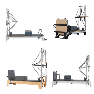 เครื่องออกกำลังกายพิลาทิสแบบพกพา รุ่นใหญ่ ทำจากไม้ ปรับได้ ยี่ห้อสั่งทำพิเศษ 90 องศา พร้อมทาวเวอร์และเครื่องยนต์ ขายดีที่สุด เหมาะสำหรับใช้ในบ้านหรือสตูดิโอพิลาทิส - Product Image 3