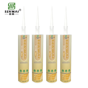 Sigillante Siliconico PVC Colla per Vetro Fisso Sigillante Impermeabile Adesivo Siliconico Bianco Sigillante per Falegnameria Sigillante per Metallo Sigillante per Vetro - Product Image 5