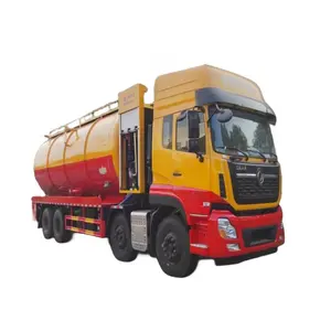 Used Dong Fong 8*4 Cleaning Sewage Suction Truck Dust Vacuum Sucking Truck High Pressure Vacuum Suction Trucks