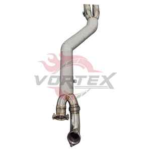 Tubo de Escape Intermedio VORTEX de Acero Inoxidable de Igual Longitud, Pulido Espejo, Sonido GTR 0MM para BMW G80 M3, Alta Gama, Gran Venta - Product Image 3