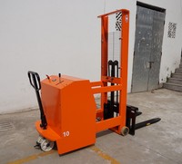 Gerbeur semi-électrique contrepoidsé Huize 1000 kg sans chariot, adapté aux palettes à un ou deux niveaux