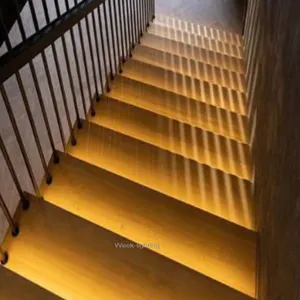 楼梯台阶免接线智能追逐灯台阶感应灯流水嵌入式楼梯灯