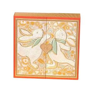 <span class=keywords><strong>Grande</strong></span> boîte à bijoux en or à double <span class=keywords><strong>porte</strong></span> ouverte pour femmes boîte à bijoux collier bracelet - Product Image 1