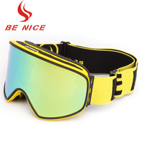 Nouvelles Lunettes de Ski et Snowboard Légères Anti-buée UV400 pour Adultes, Protection Sûre et Décontractée pour Sports d'Hiver en Extérieur, Résistantes aux Rayures