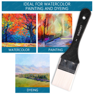 <span class=keywords><strong>Pennelli</strong></span> per <span class=keywords><strong>pittura</strong></span> in fibra sintetica SINOART Low Moq 3 pezzi <span class=keywords><strong>pennelli</strong></span> per <span class=keywords><strong>pittura</strong></span> a <span class=keywords><strong>olio</strong></span> pennello acrilico bianco - Product Image 3