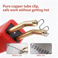 VETOOL Agrafeuse à chaud, machine à souder le plastique, fer à souder pour pare-chocs, outils de garage, kits de réparation de pare-chocs de voiture, pistolet à souder PVC