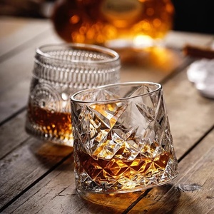 Juego de regalo de vasos de <span class=keywords><strong>whisky</strong></span> giratorios japoneses, vaso de <span class=keywords><strong>whisky</strong></span> giratorio Irregular tallado, vaso de <span class=keywords><strong>whisky</strong></span> de cristal rayado - Product Image 6
