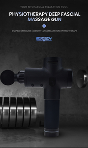 2020 de alta calidad profesional de Fitness de refuerzo eléctrica masaje del cuerpo del arma músculo percusión terapia - Product Image 6