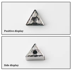 Inserto <span class=keywords><strong>de</strong></span> hilo cuadrado <span class=keywords><strong>de</strong></span> carburo blanco personalizable OEM <span class=keywords><strong>de</strong></span> China DK01 para aluminio - Product Image 2