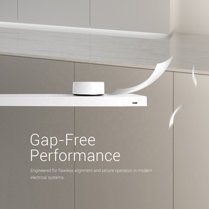 Regleta de montaje en pared para mesa y riel de pared Toma de pista de alimentación móvil para enchufe USB tipo C de EE. UU./UE/<span class=keywords><strong>Universal</strong></span>/Reino Unido - Product Image 5