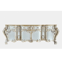 Buffet de style baroque en chêne massif avec design antique sculpté - Meubles de salle à manger exclusifs