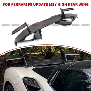 สปอยเลอร์หลังทรง MSY คุณภาพเยี่ยม ผลิตจากคาร์บอนไฟเบอร์ สำหรับรถแข่ง Ferrari F8 - Product Image 5