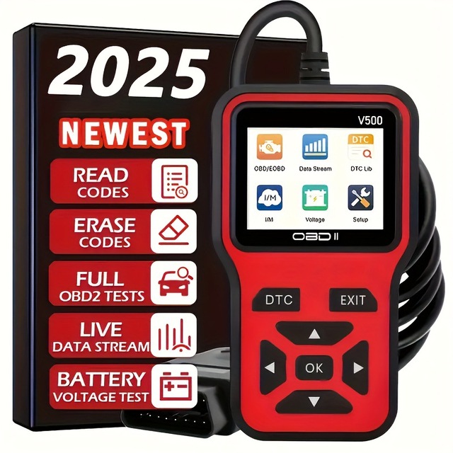 V500 Car Obd2 Scanner Diagnostic Tool Code Reader Engine Fault Code Reader Scanner Can Diagnosis Scanning Tool