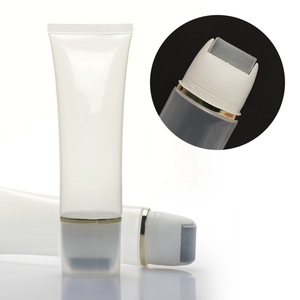 Tubo Transparente para Crema o Loción con Logotipo Impreso Personalizado, Precio de Fábrica, Cabezal con Brocha, Envase Vacío de Plástico Suave para Cosméticos y Cuidado de la Piel - Product Image 6