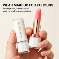 DAN CHUN JI Lipstik Tabir Surya Vegan SPF30 Ringan Aman untuk Kulit Sensitif Ibu Hamil Melembapkan Riasan