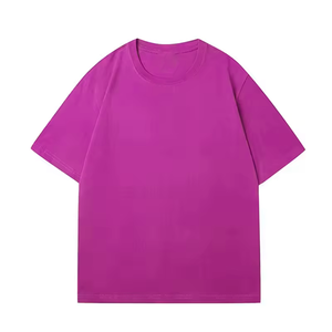 Camiseta de manga corta de alta calidad, personalizable, 100% algodón, con serigrafía personalizada para hombre, ligera, deportiva, al por mayor. - Product Image 4