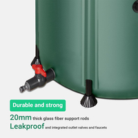 Réservoir d'eau portable pliable en PVC 200L VECTUS, résistant aux UV, en bâche 1000D, pour tente – Vente en gros, OEM personnalisé