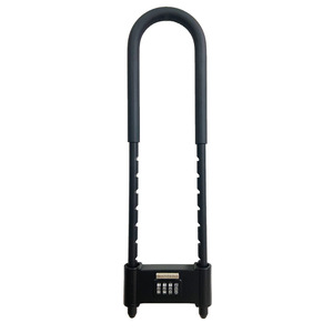 Candado de Combinación Seguro con Código en Forma de U de Zinc Premium para Bicicletas Eléctricas y Bicicletas, Anti-robo y Resistente a la Extracción - Product Image 1