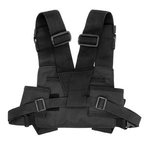 Chaleco Táctico de Nylon Ligero para Radio de Dos Vías, Arnés de Pecho para Operador de Radioaficionado, Funda para Walkie Talkie, para Exteriores - Product Image 3