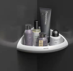 एबीएस कोई छिद्रण शौचालय बाथरूम रैक दीवार पर चढ़कर तौलिया रैक बाथरूम भंडारण शेल्फ टॉयलेट पेपर के लिए, शरीर लोशन - Product Image 5