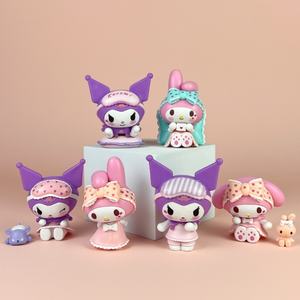 ألعاب مفاجأة يابانية رائجة من سانريو، نموذج شخصية كرتونية من البلاستيك PVC بطول 10 سم في صندوق غامض - Product Image 4