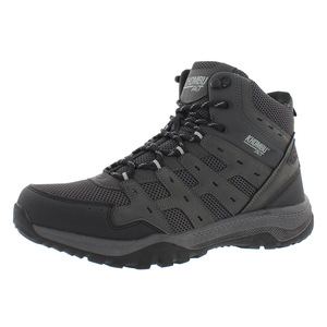 Bottes de randonnée pour hommes Khombu Atwood, grises, mi-mollet, imperméables, chaussures de plein air - Product Image 1