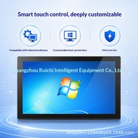 Tablette industrielle tout-en-un 15,6 pouces avec écran tactile capacitif intégré, étanche et anti-poussière, basée sur Android, 2 Go-64 Go de RAM