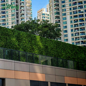 Muro <span class=keywords><strong>de</strong></span> Plantas Artificiales Decorativo para Fachadas Exteriores Personalizable YR - Ignífugo, Resistente al Sol y a las Llamas para <span class=keywords><strong>Diseño</strong></span> Comercial/Interior - Product Image 5