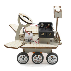 Kit de Ciencia DIY del Vehículo Rover Mars de Zhu Rong, Juguete Educativo de Madera para Niños de 7 a 9 Años, Modelo para Armar Manualmente, Proyecto de Aprendizaje STEM - Product Image 3