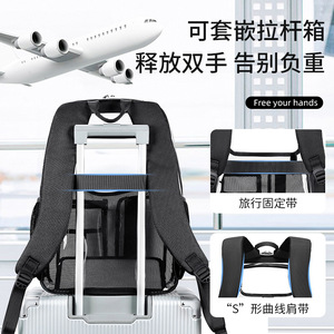 Mok Transparent Tpu <b>Backpack</b> 18 In Large Capacity Unisex <b>School</b> Bag For Students And Travel - Product Image 4