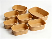 Bols carrés en plastique pour salade – Bols contemporains jetables multicolores de qualité supérieure, robustes pour mariages, traiteur, anniversaires