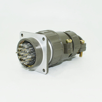 Enchufe de aviación P32J4Q P32K4Z P32 Conector de 14 pines, enchufe redondo, Conector de rosca P directo