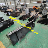 Bucket Pembersih Salju Skid Steer Anti Aus yang Diperkuat