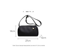 Sac pour femme, sac bandoulière, tissu PU, doublure en polyester, logo personnalisé, sac à bandoulière de créateur, style tendance
