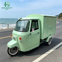 Camioneta de Comida Piaggio Ape de Alta Calidad, Camioneta de Café, Prosecco Owners, Tuk-tuk